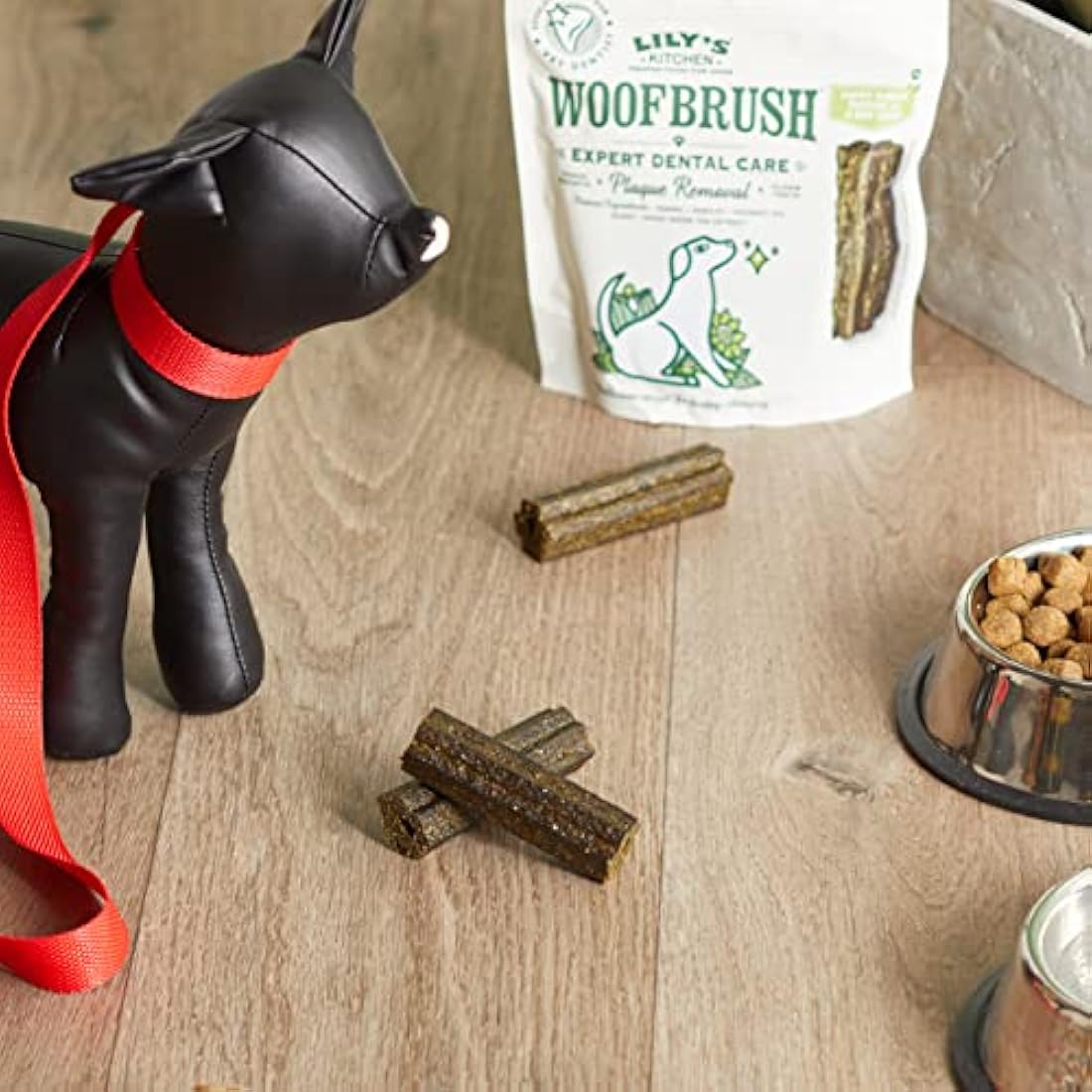 Lily's Kitchen Woofbrush Dental Chew - Natural Dental Sticks for Small Dogs (7 x 22g)