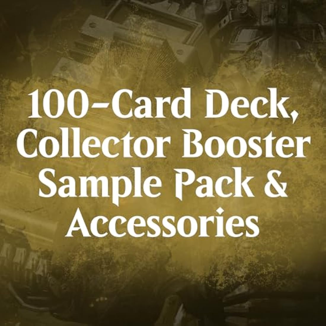 Magic: The Gathering Fallout Commander Deck - Hail, Caesar (100-Card Deck, 2-Card Collector Booster Sample Pack + Accessories)
