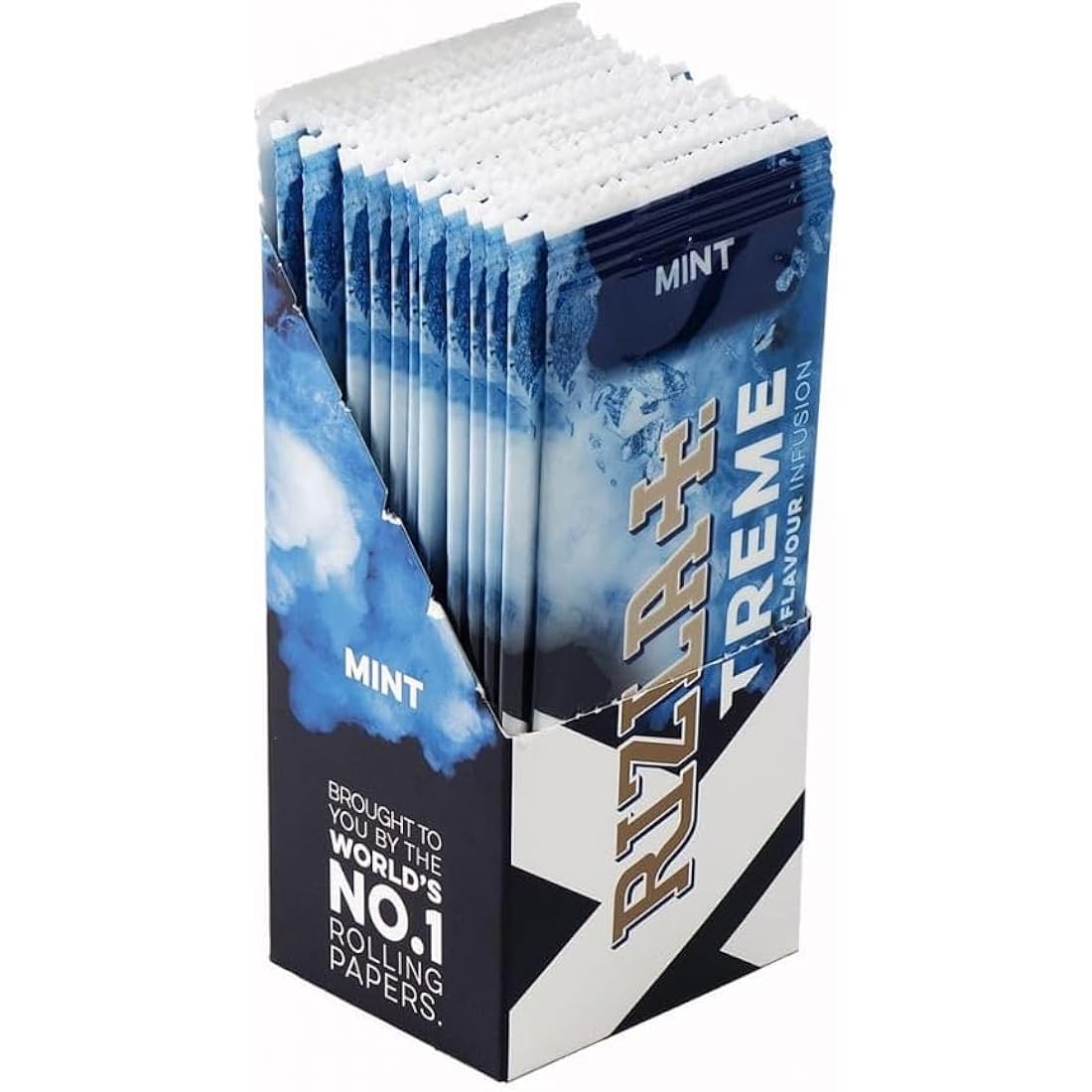RIZLA Flavour Cards, Mint Flavour Pack of 25 Cards