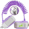Lehoo Castle Baby Reins Anti Lost Wrist Link,Toddler Reins with Lock for Walking, Child Safety Harness Walking Leash for Children Boys and Girls (Purple)