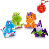 Keel Toys 25cm Hugasaurus On Lead With Sound 4 Asstd