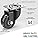 GBL Heavy Duty Castor Wheels Set of 4 with Brakes + Screws - 50mm - 200 kg Load - No Floor Marks Caster Wheel for Moving Furniture - Rubbered Swivel Trolley Wheels for Trolley