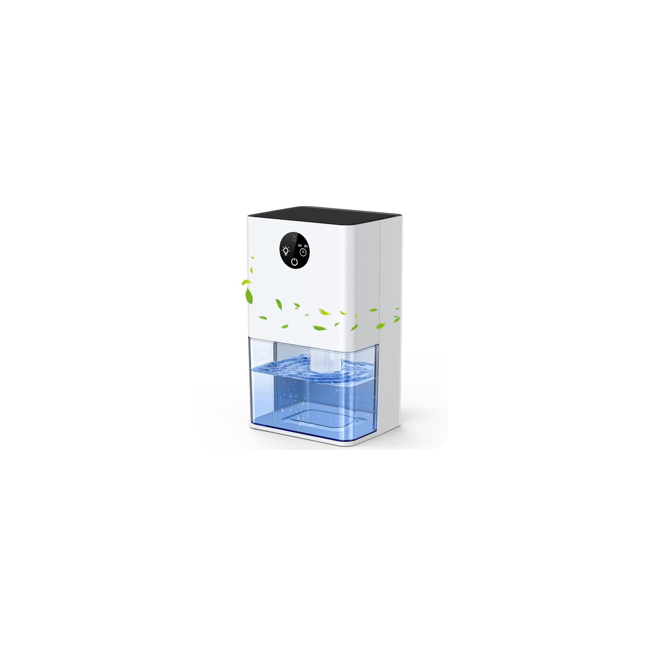 Dehumidifier for Home 22.5W?1800ML Electric Dehumidifiers 400ML/Day Auto Off 4/8H Timer Auto Defrost Ultra Quiet 7 Coloured LED Portable Dehumidifier