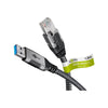 Goobay 70699 USB-A to RJ45 Ethernet CAT 6 Cable for Stable wired Internet connection with Router/Modem/Network Switch/Replaces USB to RJ45 Adapter / 1