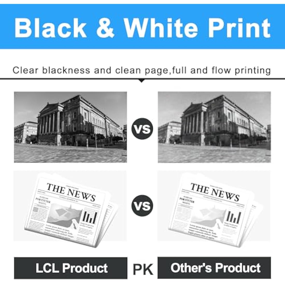 LCL Remanufactured Toner Cartridge 312X 312A CF380X CF380A CF381A CF382A CF383A (1Black 1Cyan 1Magenta 1Yellow) Replacement for HP Color LaserJet Pro M476dn MFP M476dw MFP M476nw MFP
