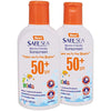 Safe Sea Anti-jellyfish Sting Protective Lotion for Kids - SPF50+ - Jellyfish & Sea Lice Prevention Sunscreen (Kids2pack)