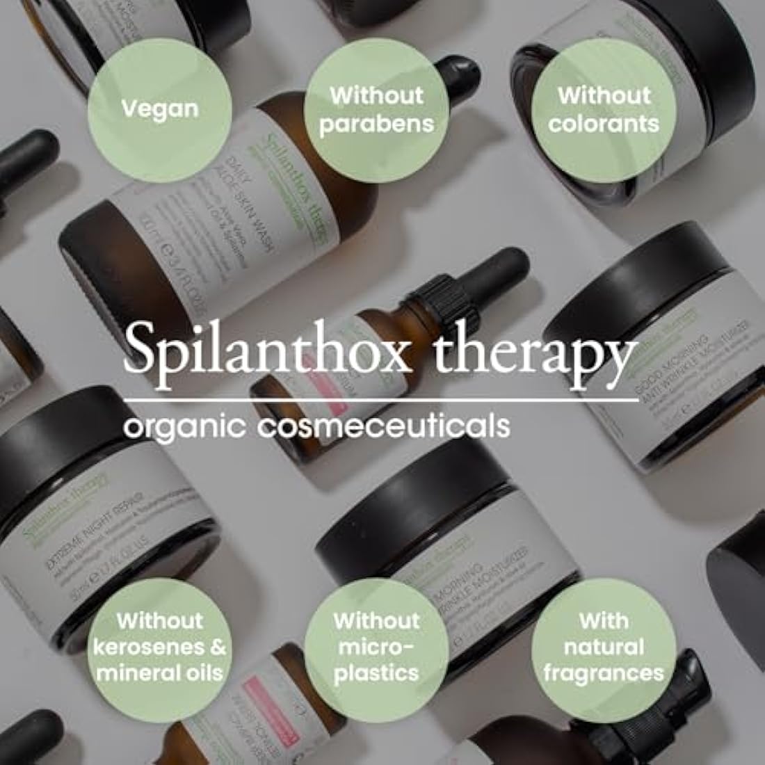 Spilanthox therapy - Ultra Rich Eye-Lifting Fluid - Anti-Ageing Eye Care for Smooth Eye Area - Spilanthol, Hyaluronic Acid & Organic Aloe Vera - Vegan Natural Cosmetics - 15ml