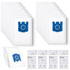 Foho 16 Vacuum Hoover Bags for Miele Vacuum Cleaner GN Complete C3 & C2, Classic C1, Including 4 Motor & 4 Exhaust Filters [S8000, S5000, S2000, S800