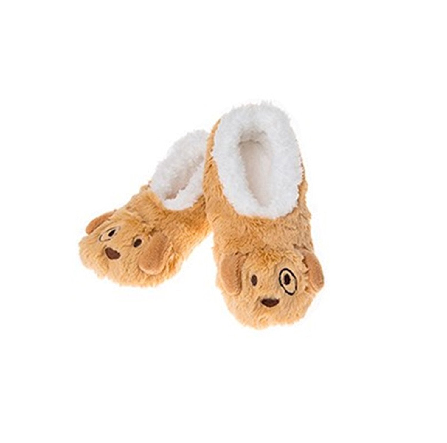 Childrens Animal Snoozies Soft Sherpa Fleece Fluffy Slippers