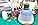 FOUR E'S SCIENTIFIC Vortex Mixer with Extra Silicone Cap&100pcs Mixing Balls, Paint Shaker Mixer Fixed 5000RPM, Vortex Shaking Blender for Laboratory/Nail Polish Bottle/Acrylic Paints