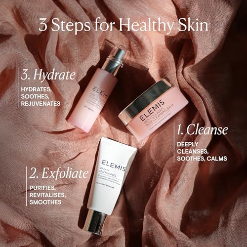 ELEMIS Papaya Enzyme Peel 50ml - Exfoliating Face Mask, Removes Dead Skin Cells, Reveals Smoother, Radiant Skin, Gently Refines Texture, for All Skin Types