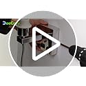 DEECOZY LED Wall Lamp Indoor, Bedside Reading Rocker Wall Light,2 Toggle Switches,Tendlife Bedroom Wall Lamp, Candle Holder Living Room Corridor Wall Lamp 3W and E27 Lamp Holder