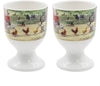 The Leonardo Collection  Macneil Farmhouse gg Cups (Set of 2), Fine China, Boxed