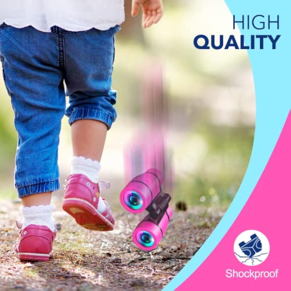 Girls Toys Age 3-9, Binoculars Kids Gifts for Girls Toys 3-9 Year Old Boy Girls Birthday Presents 3-7 Year Old Girl Gifts Toys for 3-7 Year Old Girls Outdoor Toys Kids Toys kids Travel Activity Packs1