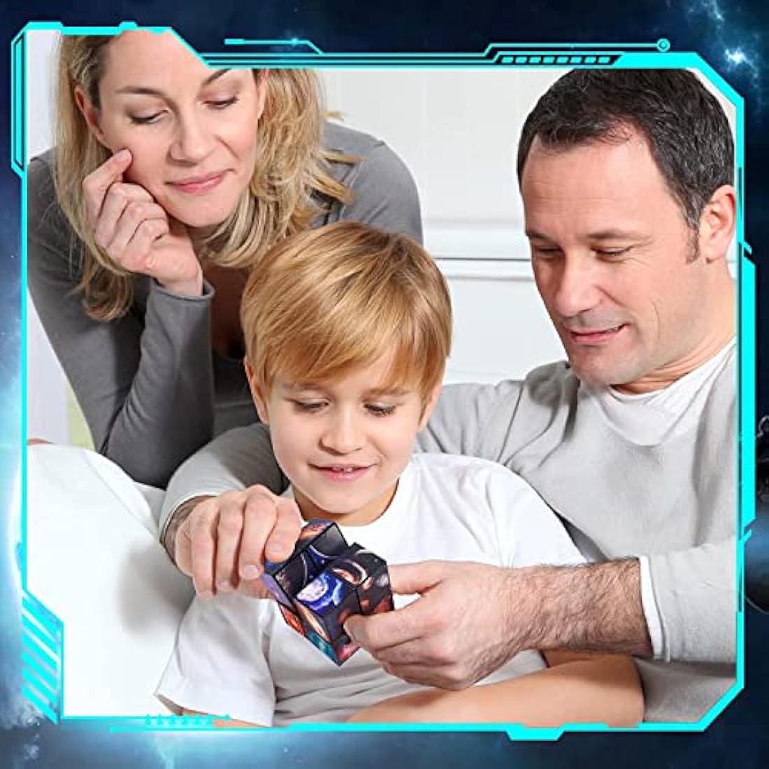 Boys Toys Age 7 8 9 10, Kids Educational Fidget Toy Gifts for 5-10 Year Old Boy Girls Birthday Presents Sensory Toys for Autism Infinity Cube Puzzles Games for Kid Girl Age 6-11 Teen Adult Fidget Cube