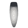 Brabantia 2mm Built-in-Foam Ironing Board Cover with Parking Zone (D Board/Titan Oval) Heat-Resistant, Non-Slip, Cord Fastener