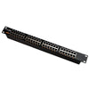 ZHANGQING Gigabit PoE Injector 24 Port with 10/100/1000 Mbps Data for IEEE 802.3af Passive & Features a 19 Inch Rack Mount Power over Ethernet