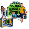 Big Minds - Den Building Kit Glow In The Dark | Fort Building Kits For Kids | Construction Toys Stem 130 Piece | Den Making Kit Infinite Shapes | Den Making Kit | 5 Year Old Girls Gifts |