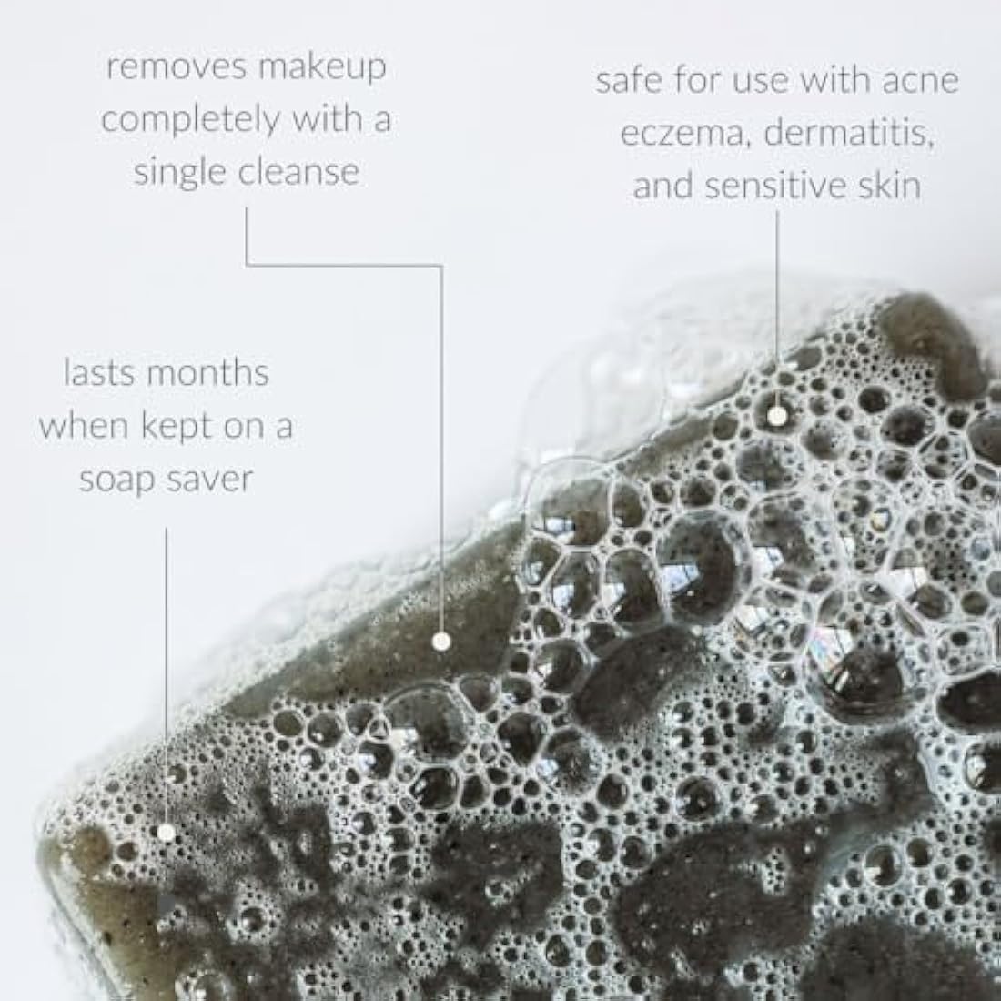 Osmia Organics Black Clay Facial Soap by Osmia Organics