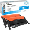 TOPRINT [ with Chip 117A W2070A Compatible Toner Cartridges 1000 Pages 2 Black for HP Color Laser 150 150a 150w 150nw MFP 178 178nw 178nwg 179 179fnw 179fwg Printers