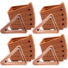 SZXMDKH 24 Triangle Toes Plant Pot Feet - Invisible Risers & Lifters for Terracotta & Other Pots - Indoor & Outdoor Use