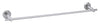 tesa MOON wall towel holder, stainless steel look, self-adhesive, adhesive mounting technology, 49mm x 642mm x 85mm