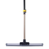 Yocada Floor Squeegee Scrubber Broom Rubber TPR Blade 140 cm Telescopic Rod Household Broom for Garage Courtyard Shower Bathroom Floor Marble Glass