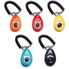 Toozey dog clicker, 5 pieces of clickers with wrist strap, clicker with large button, 5 colours, bonus E-book