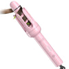 SCZND Automatic Hair Curler 32mm, Rotating Curling Wand with 4 Temperatures Timer, 2 in 1 Straightener and Curler for Medium Long Hair, Fast Heating