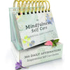 MESMOS 366 Daily Self Care Quotes Mindfulness Perpetual Calendar, Cute Office Desk Decor Women, Desk Decorations Accessories for Women Office, Motivational & Inspirational Teacher Appreciation Gifts