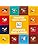 Ritter Sport Cornflake Milk Chocolate Bar, 100g, Case of 10, Chocolate Sharing Bar