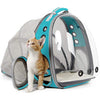 Interfashioner® Cat Bubble Backpack Carrier, Back Expandable Clear Pet Bubble Backpack Carrier for Kitten Small Dog up to 5.5 kgs, Backpack for Cats