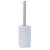 Spirella Quadro Stoneware Toilet Brush, White