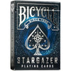 Bicycle Stargazer Playing Cards - 1 Deck, Air Cushion Finish, Professional, Superb Handling & Durability, Great Gift For Card Collectors, Black