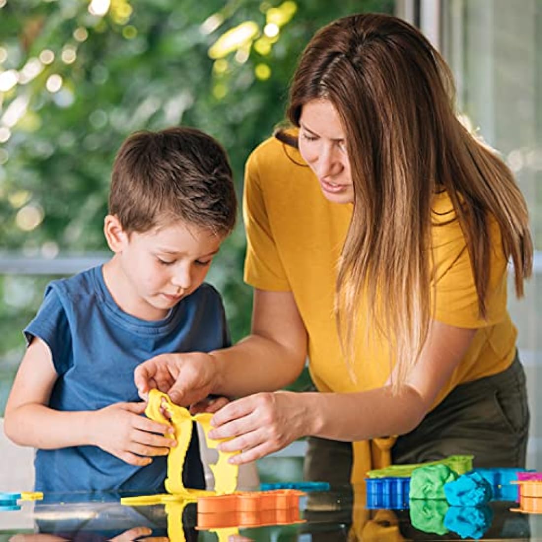 Air Dry Clay 27 Colours, Modelling Clay for Kids, DIY Molding Magic Clay for with Tools, Soft & Ultra Light, Toys Gifts for Age 3 4 5 6 7 8+ Years Old Boys Girls Kids