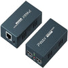 PWAY PW-HT225PIR HDMI Extender 195ft/60m Transmission over Single Cat5e/6/7 Full HD 1080P Support IR Control Loop out 3D EDID Function