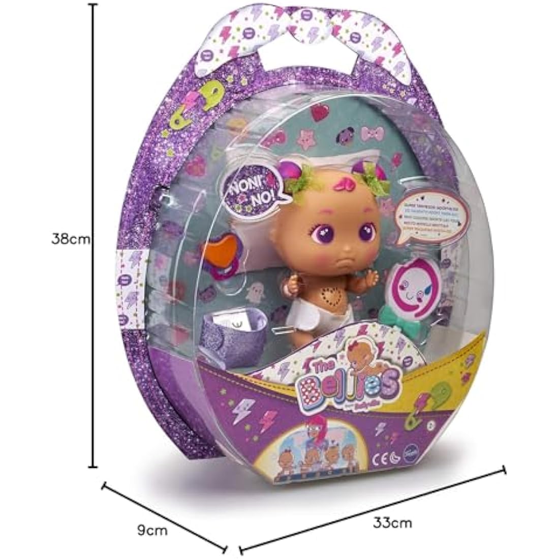 The Bellies Interactive Doll for Girls, Multi-Colour, 3 Years+ Sin talla