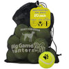 Big Game Hunters Indestructible Dog Toy – 20-Pack Durable Tennis Balls for Dogs – Interactive Puppy Teething Aid Ball - Pet Toys - Puppy Pack