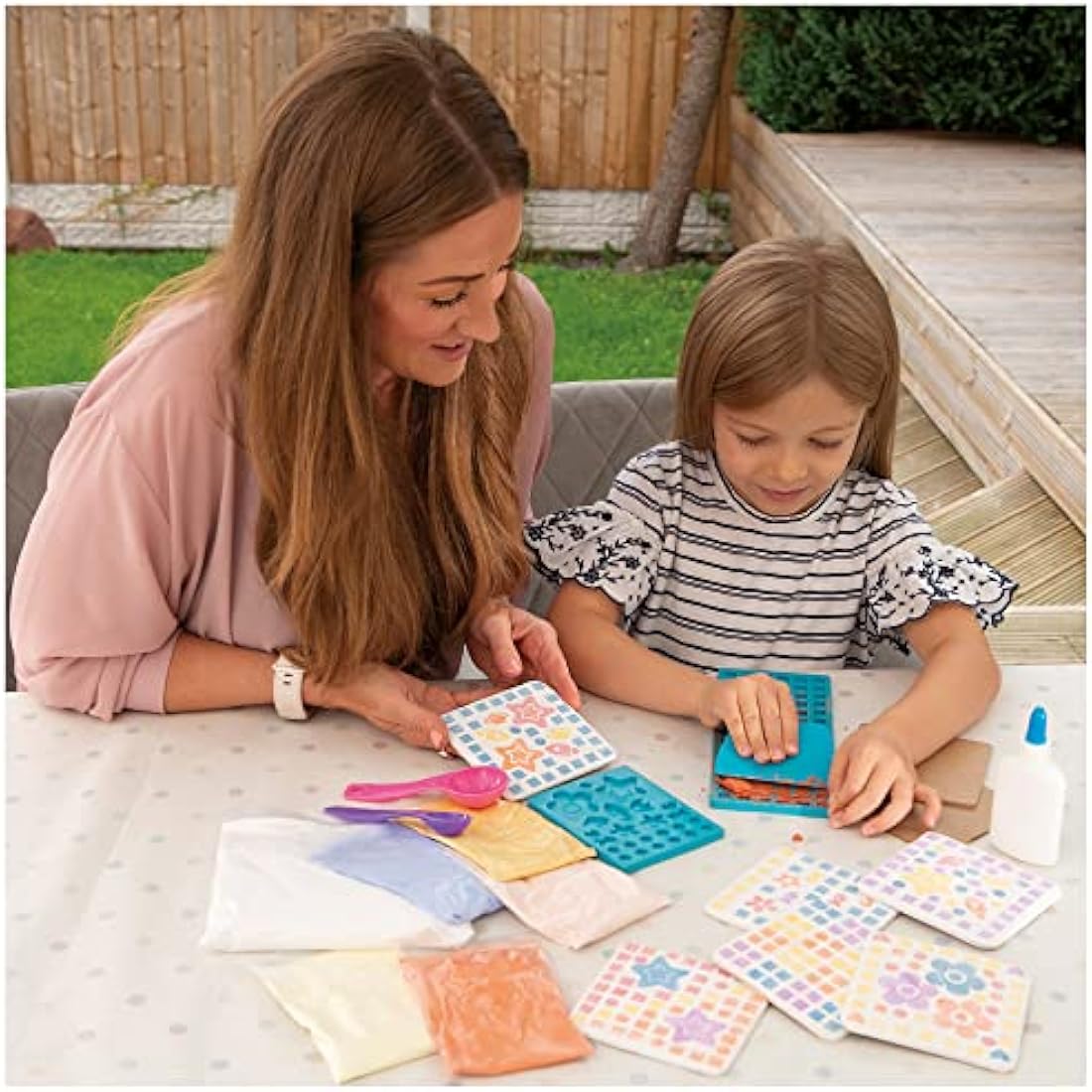 Galt, Make a Mosaic, Mosaic Kits For Children, Ages 5 Years Plus