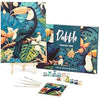 Dabble Paint by Numbers Kit – Paint by Numbers for Adults Beginners with Canvas Frame, Painting Kit for Adults, Flowers Design