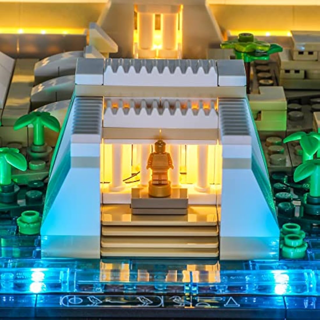 LIGHTAILING Light for Lego-21058 Great Pyramid of Giza - Led Lighting Kit Compatible with Lego Building Blocks Model - NOT Included The Model Set
