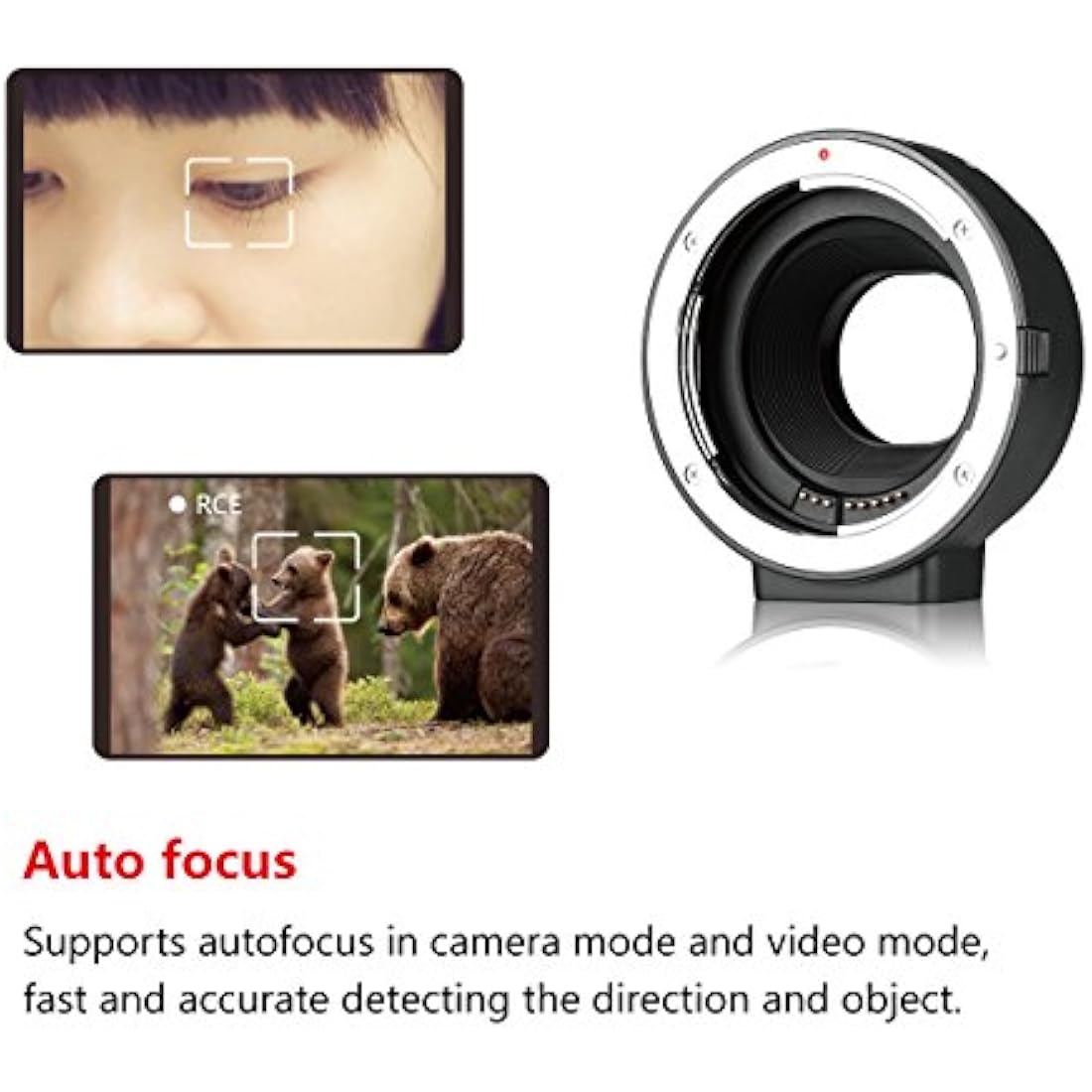 Meike MK-C-AF4 Adapter For Canon EF EF-S lens mount to EOS M EF-M Mirroless Camera