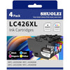 LC426XL Ink Cartridges Compatible with Brother LC426 XL LC-426 Inkjet Cartridges Multi-Pack High Yield, for MFC-J4335DW MFC-J4340DW MFC-J4535DW MFC-J4540DW (4 Pack, BK C M Y)