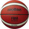Molten BG3800 Basketball, Indoor, FIBA Approved, Composite Leather, Size 5, Orange/Ivory, Suitable For Boys Age 7, 8, 9, 10 & 11, Girls age 12 & 13