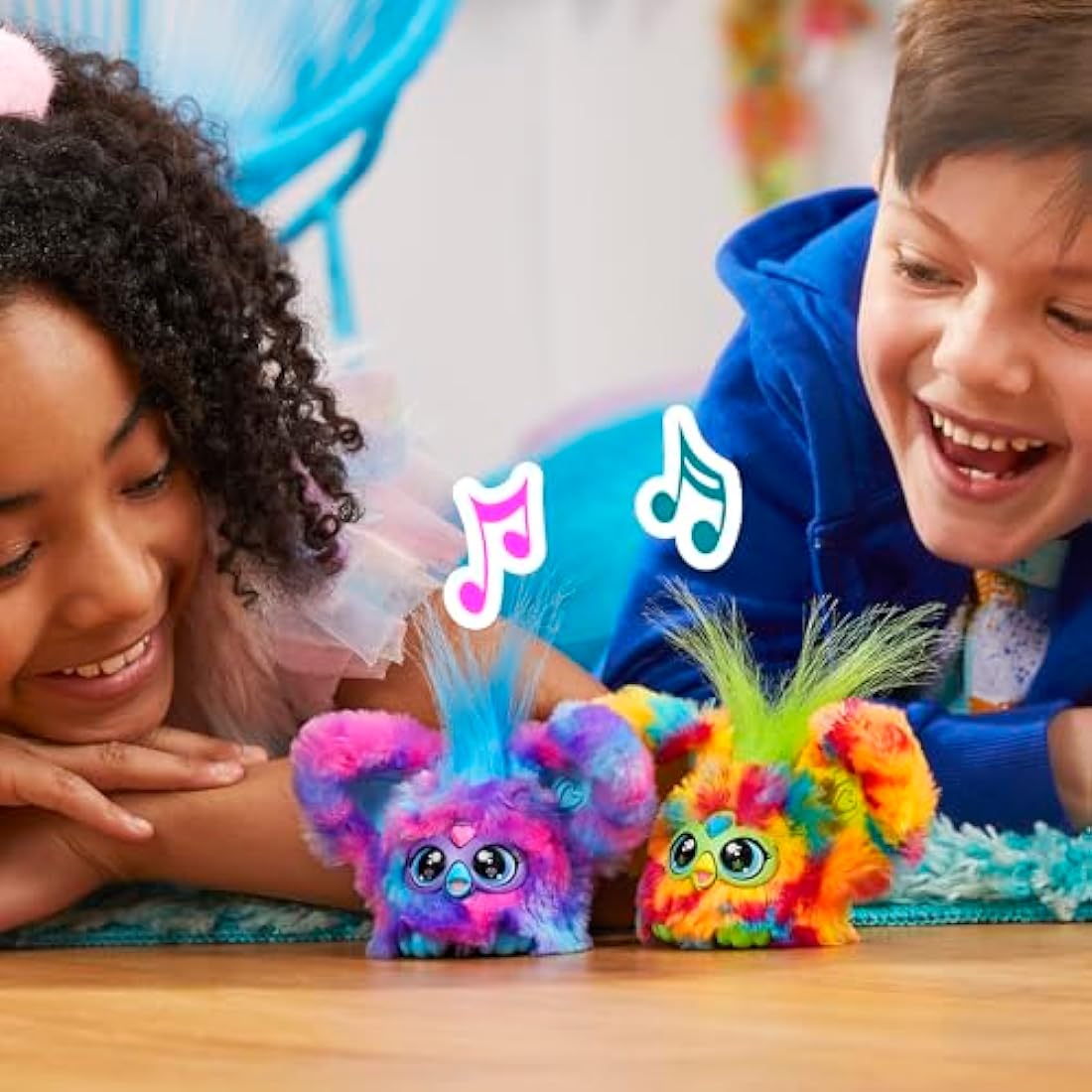 Furby Hasbro Fur Kpop Princess Furblet, Blue