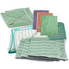 Bamboo Towel Set – For Streak-Free Glass and Window Cleaning – With one Drying Cloth, Small and Large Cleaning Pads, and 3 Bamboo Towels