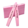 BlinkingNails Sponge Nail File and Buffers for Nail Art Care Double Sides Design 100/180 Grit Nail Buffer Professional Manicure Nail Tools Color Pink