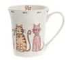 Cute Cat Mug - China Cat Mug - Twin Cats
