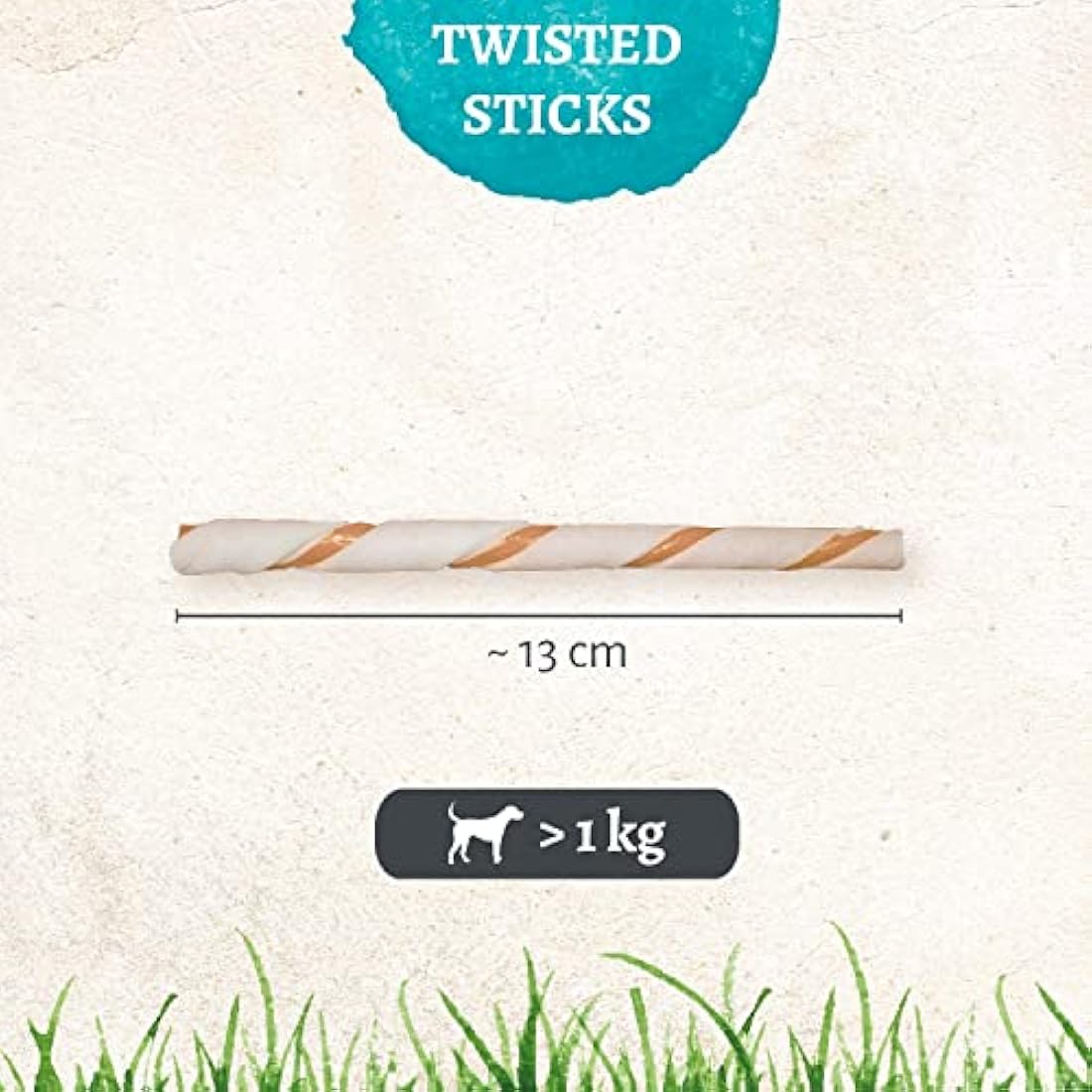 8in1 Pro Dental Twisted Sticks - healthy chew sticks for dogs for dental care, 10 pieces (pack of 1)