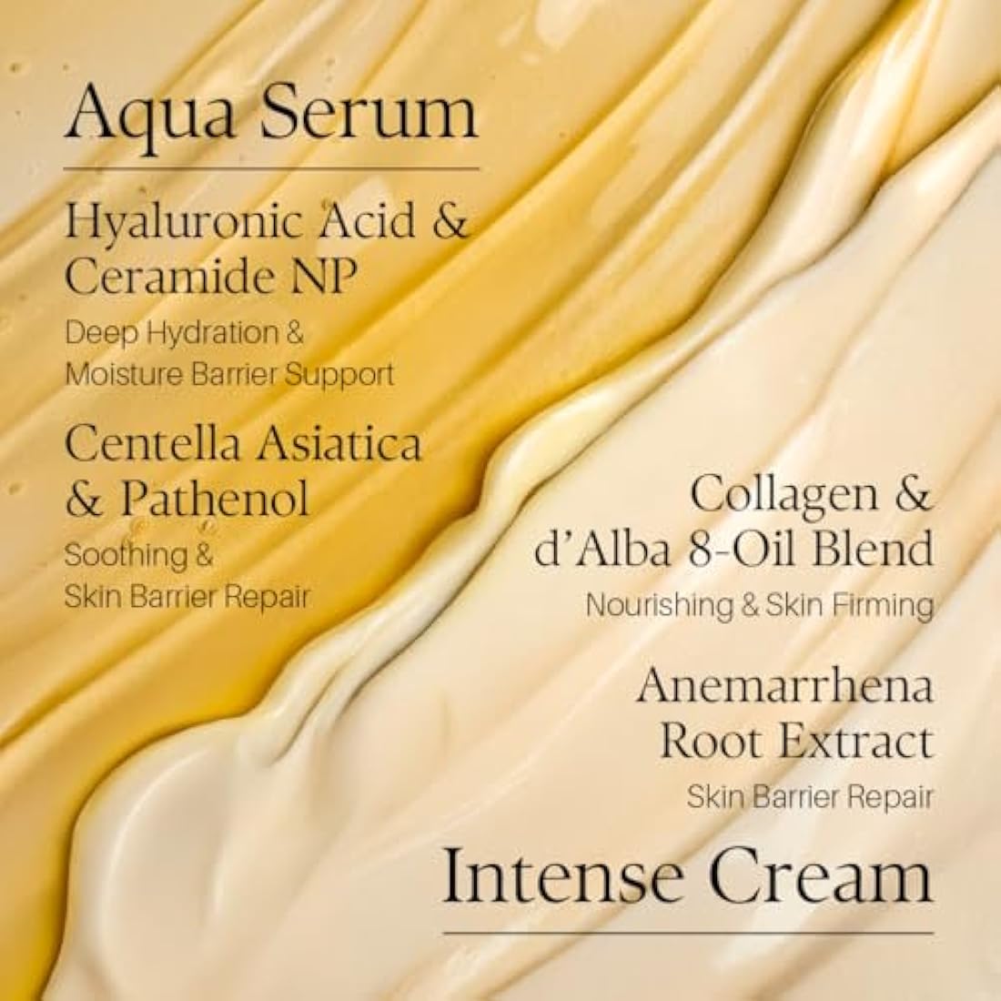 d'alba White Truffle Double Moisture Cream, Vegan Moisturizer, Nourishing and Firming Dual Formula in ONE tube, Korean skincare (60ml)